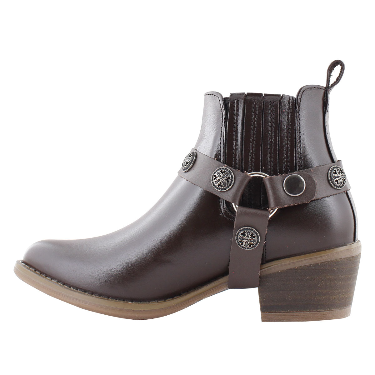 Botín Dama 96001 Davina Piel Café