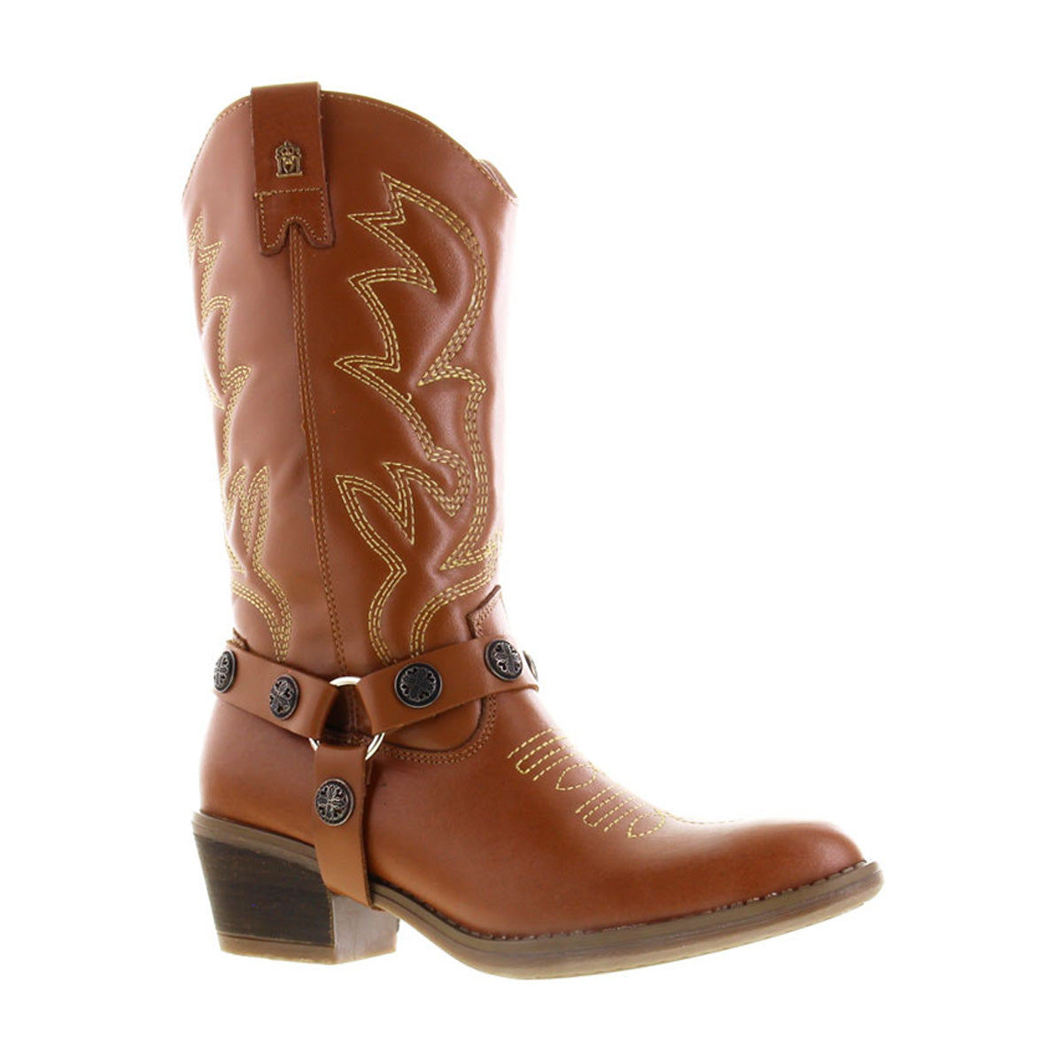 Bota Vaquera 96401 Davina Piel Café