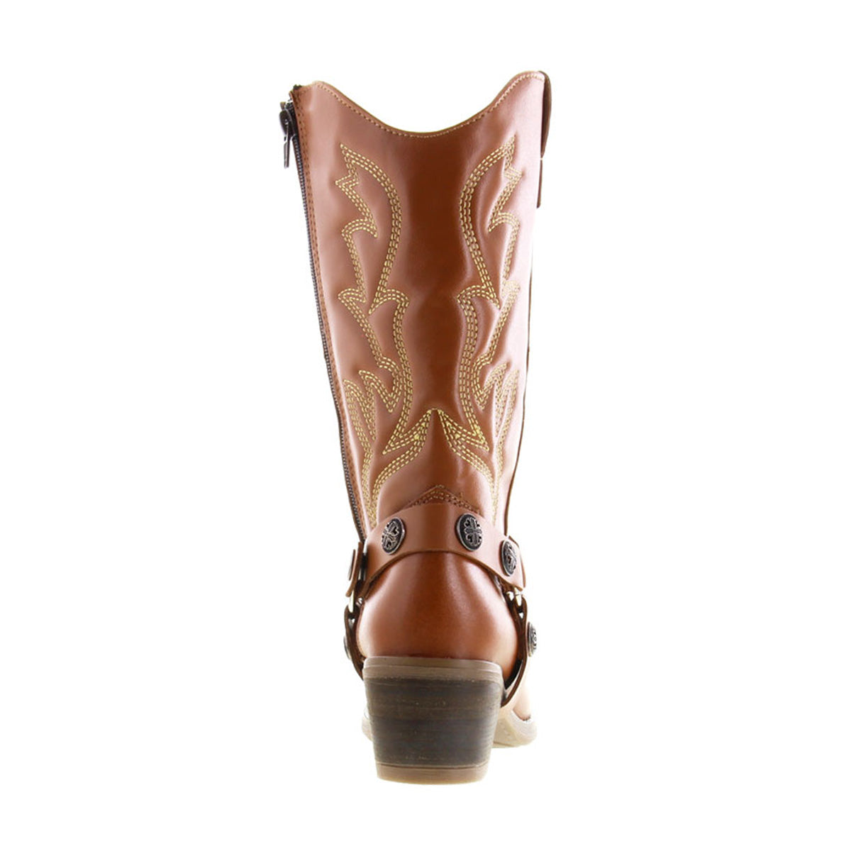 Bota Vaquera 96401 Davina Piel Café