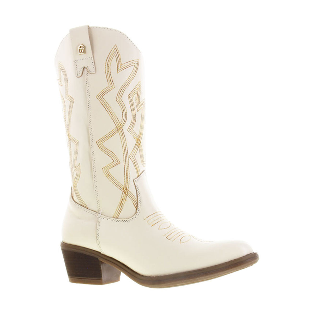Bota Vaquera 96405 Davina Piel Marfil