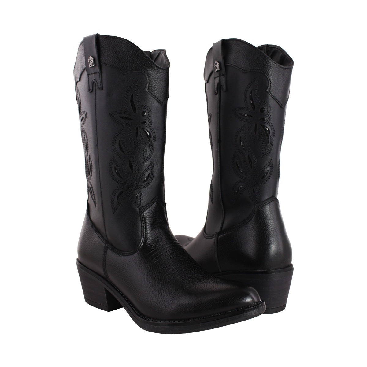 Bota Vaquera 96408 Davina Piel Negro