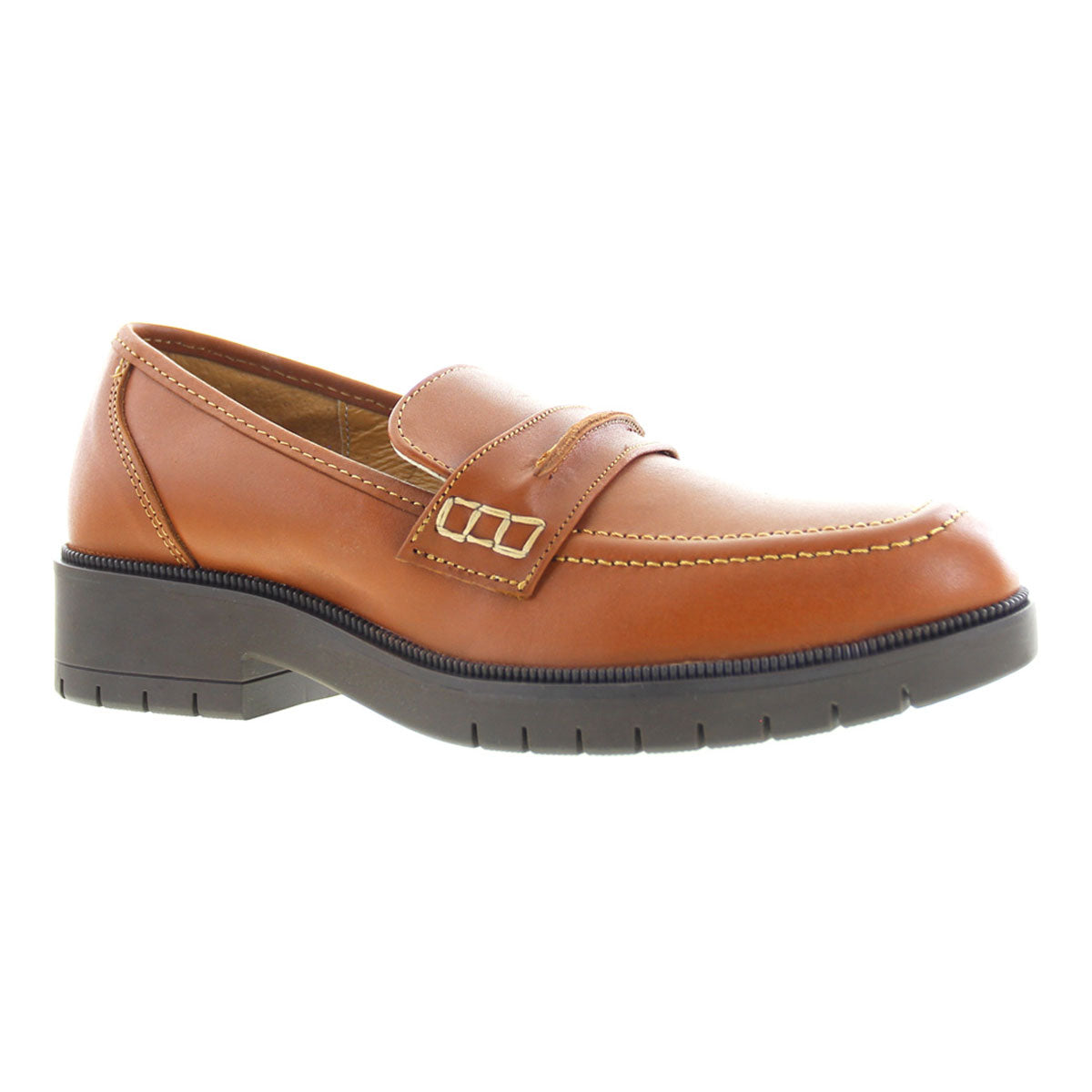 Mocasín 9650 Davina Piel Maple