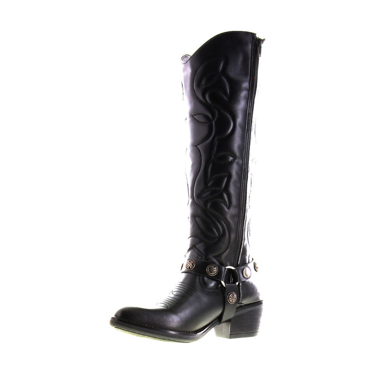 Bota Dama Vaquera 96501 Davina Piel Negra