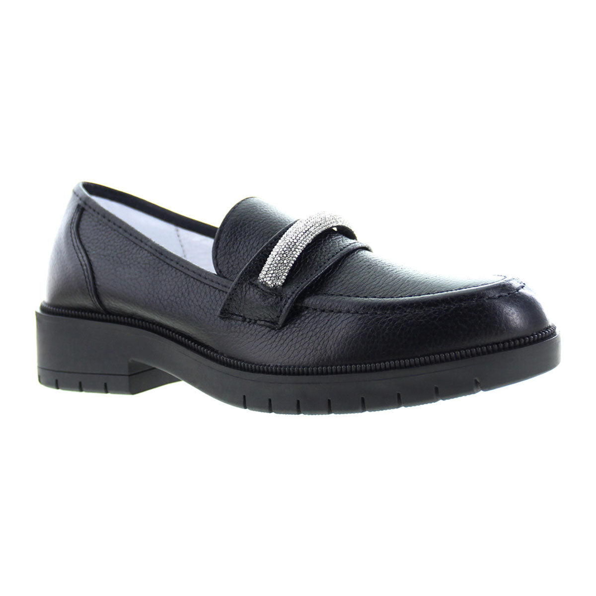 Mocasín 9651 Davina Piel Negra