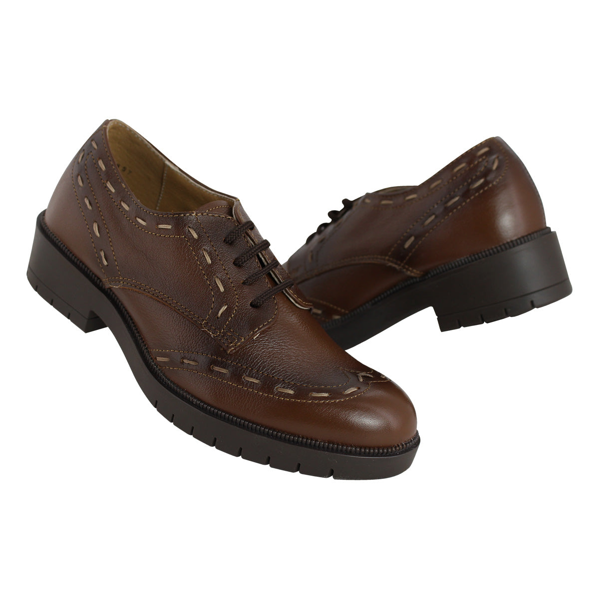 Mocasín 9672 Piel Davina Café