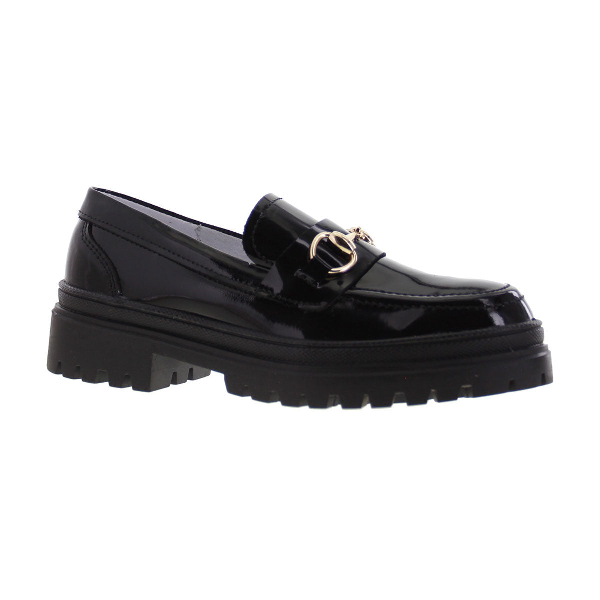 Mocasín 9981 Davina Piel Charol Negro