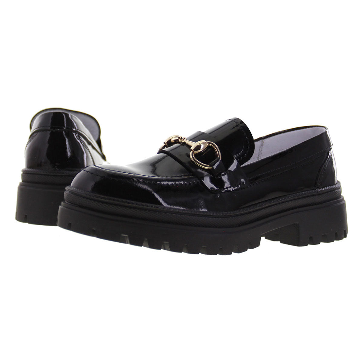 Mocasín 9981 Davina Piel Charol Negro