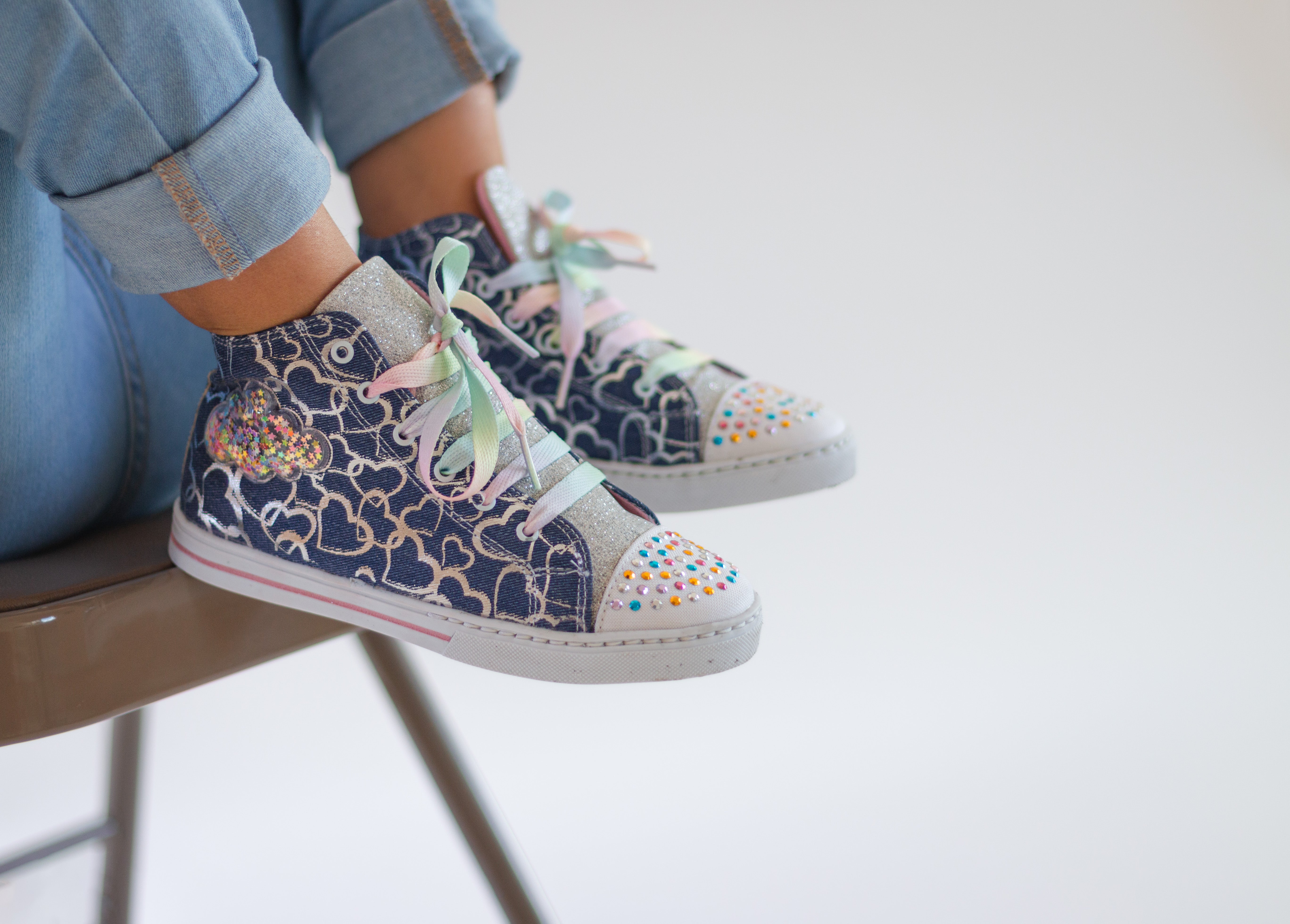Tenis Niña 602 Azul