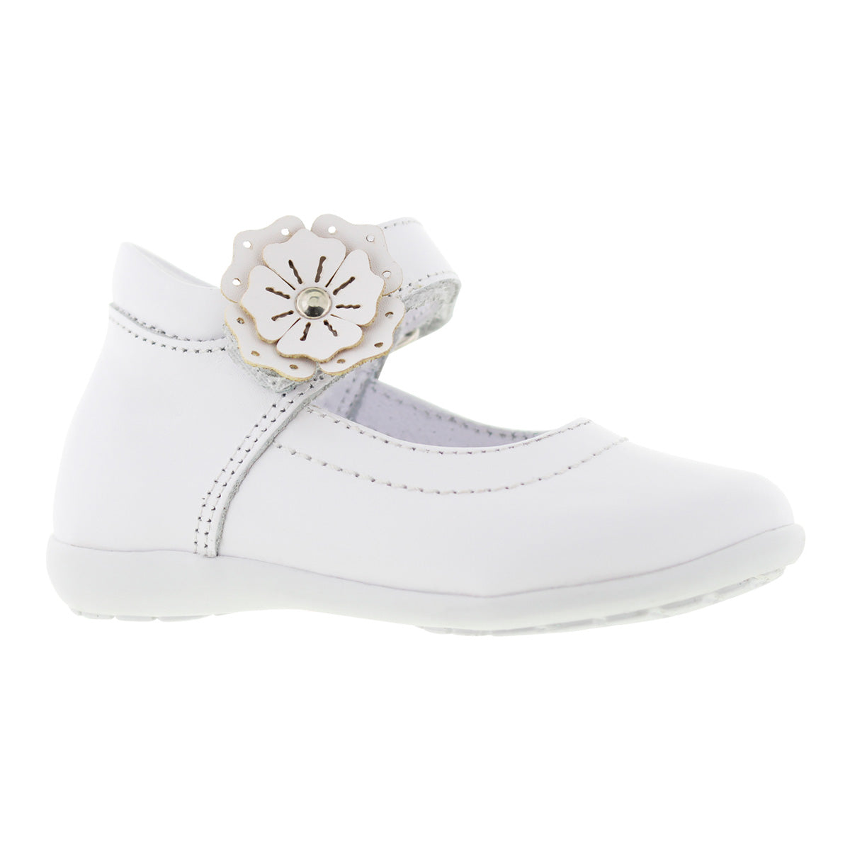 Botita Niña 6450 Piel Blanca