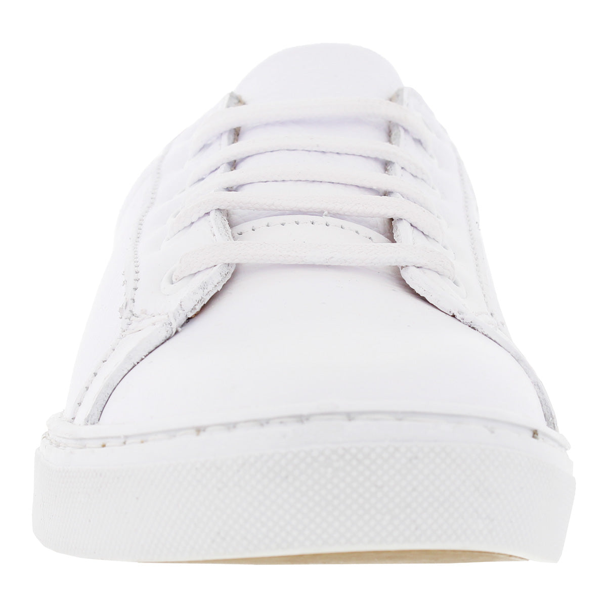 Tenis Escolar 32010 Piel Blanca