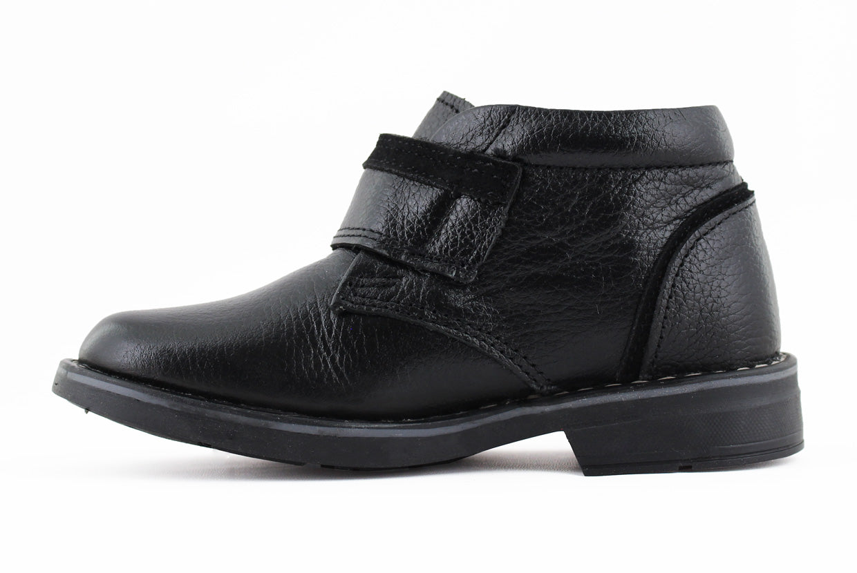 Bota Mediana Niño 6160 Piel Negro