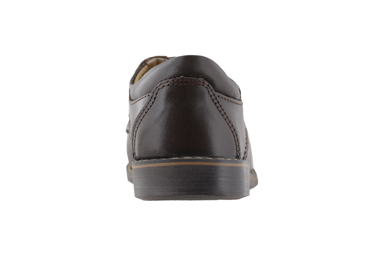 Zapato Escolar Niño 57081 Piel Café