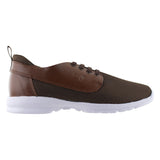Tenis hombre 085 casual malla café