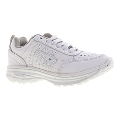 Tenis Escolar 121 Piel Blanca