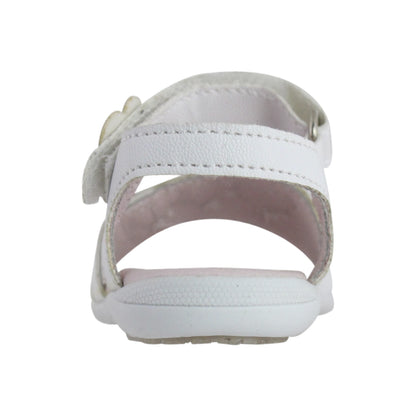 Sandalia Niña 13068 Piel Blanco
