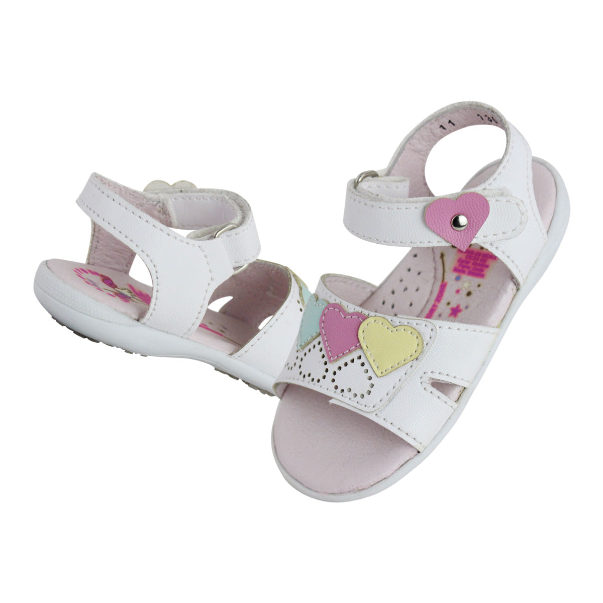 Sandalia Niña 13068 Piel Blanco