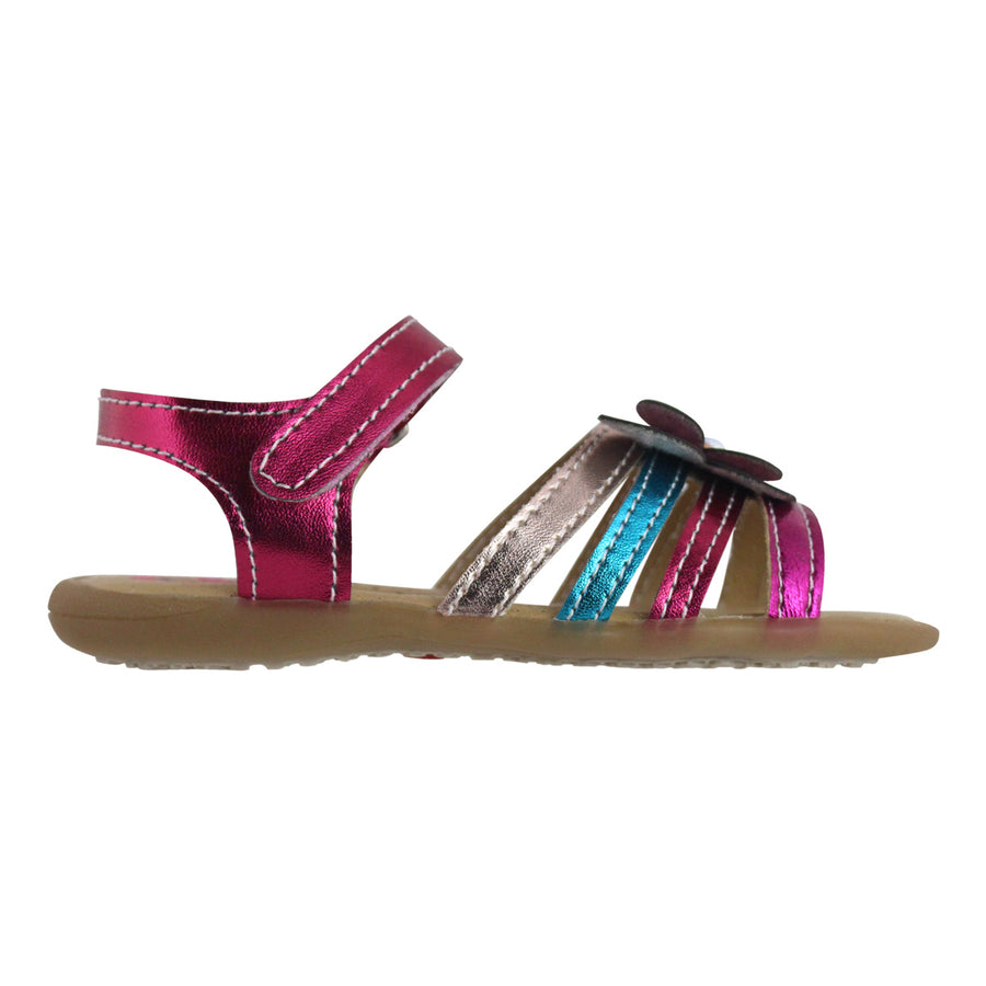 Sandalia Niña 13200 Multicolor Metálico