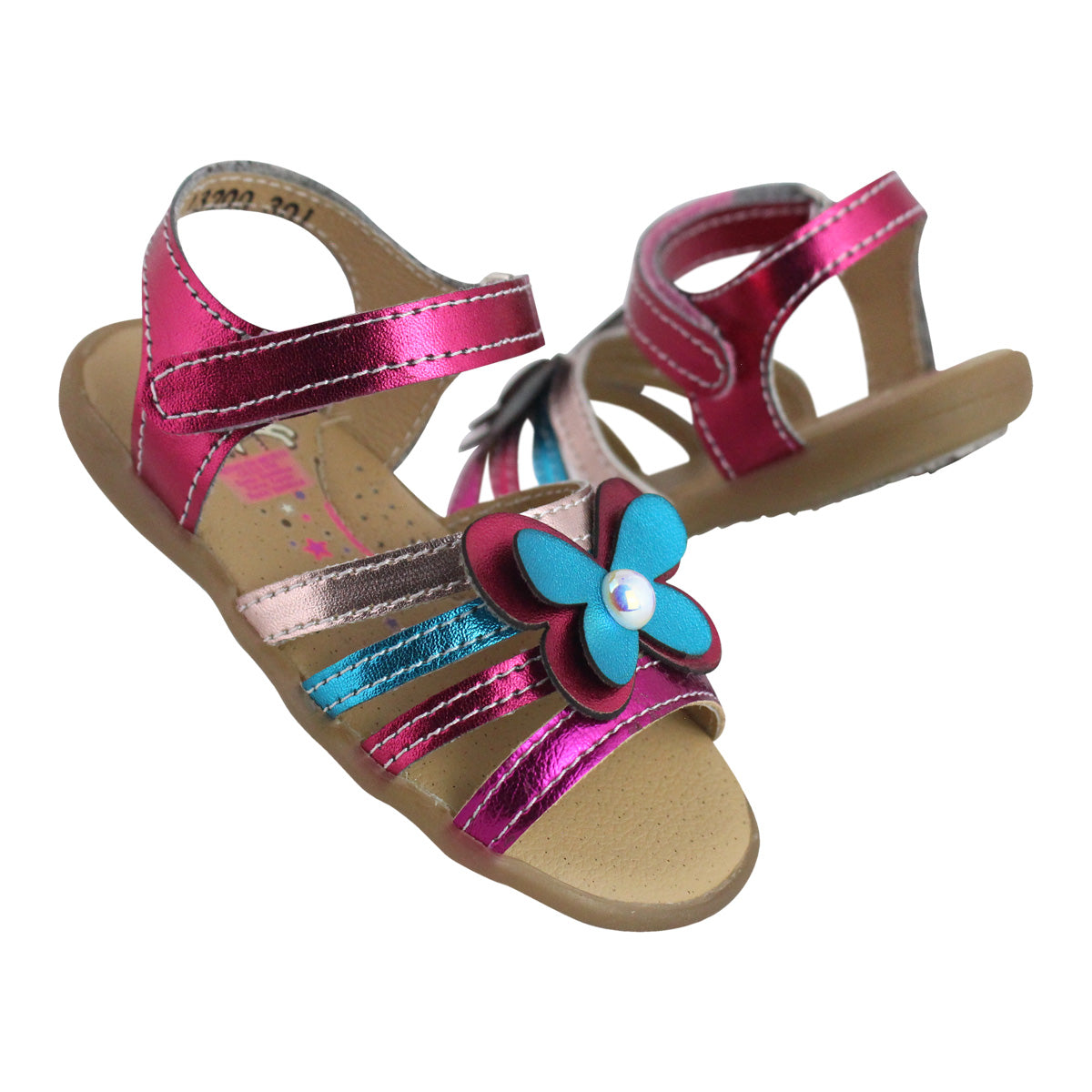 Sandalia Niña 13200 Multicolor Metálico
