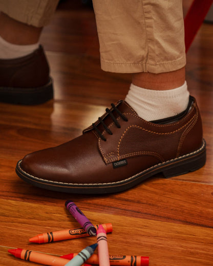 Mocasín 5555 Piel Shedrón