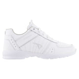 Tenis escolar 170 piel blanco
