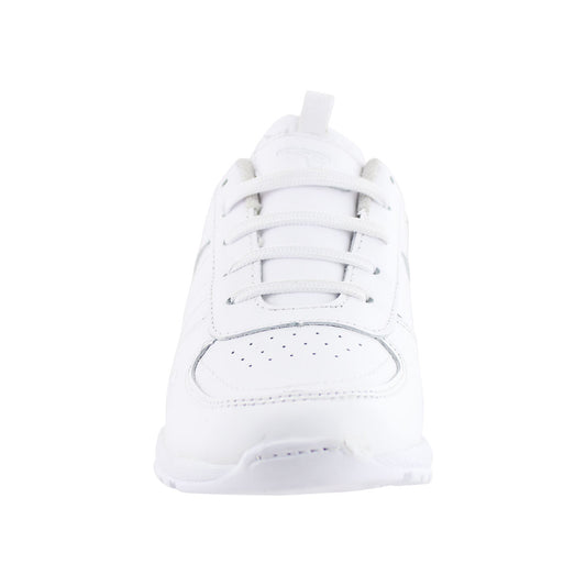 Tenis Escolar 170 Piel Blanco