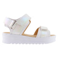 Sandalia Niña 20250 Blanco Velcro