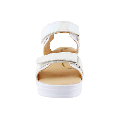 Sandalia Niña 20250 Blanco Velcro