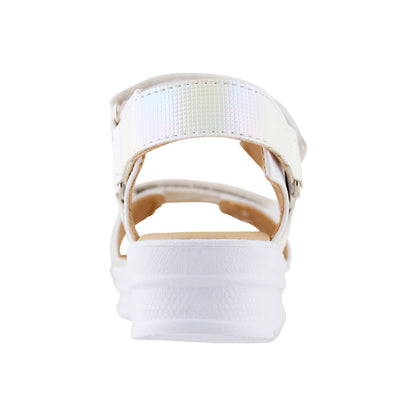Sandalia Niña 20250 Blanco Velcro
