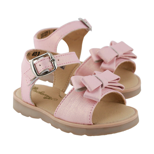 Sandalia Niña 20271 Rosa Hebilla Moño