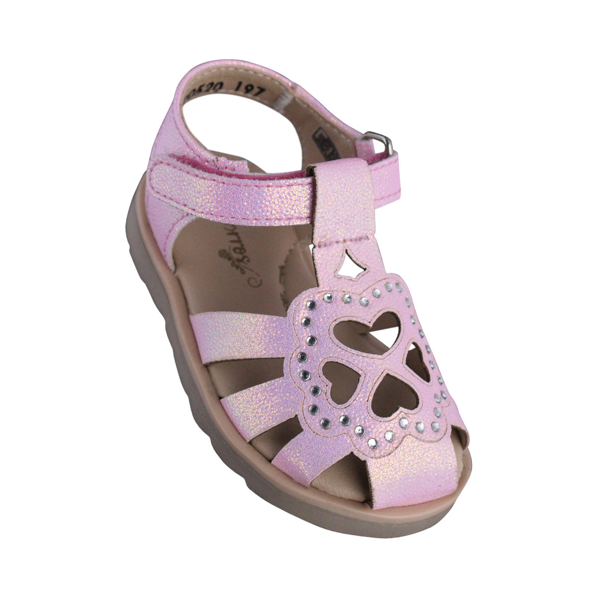 Sandalia Niña 20520 Rosa Brillos
