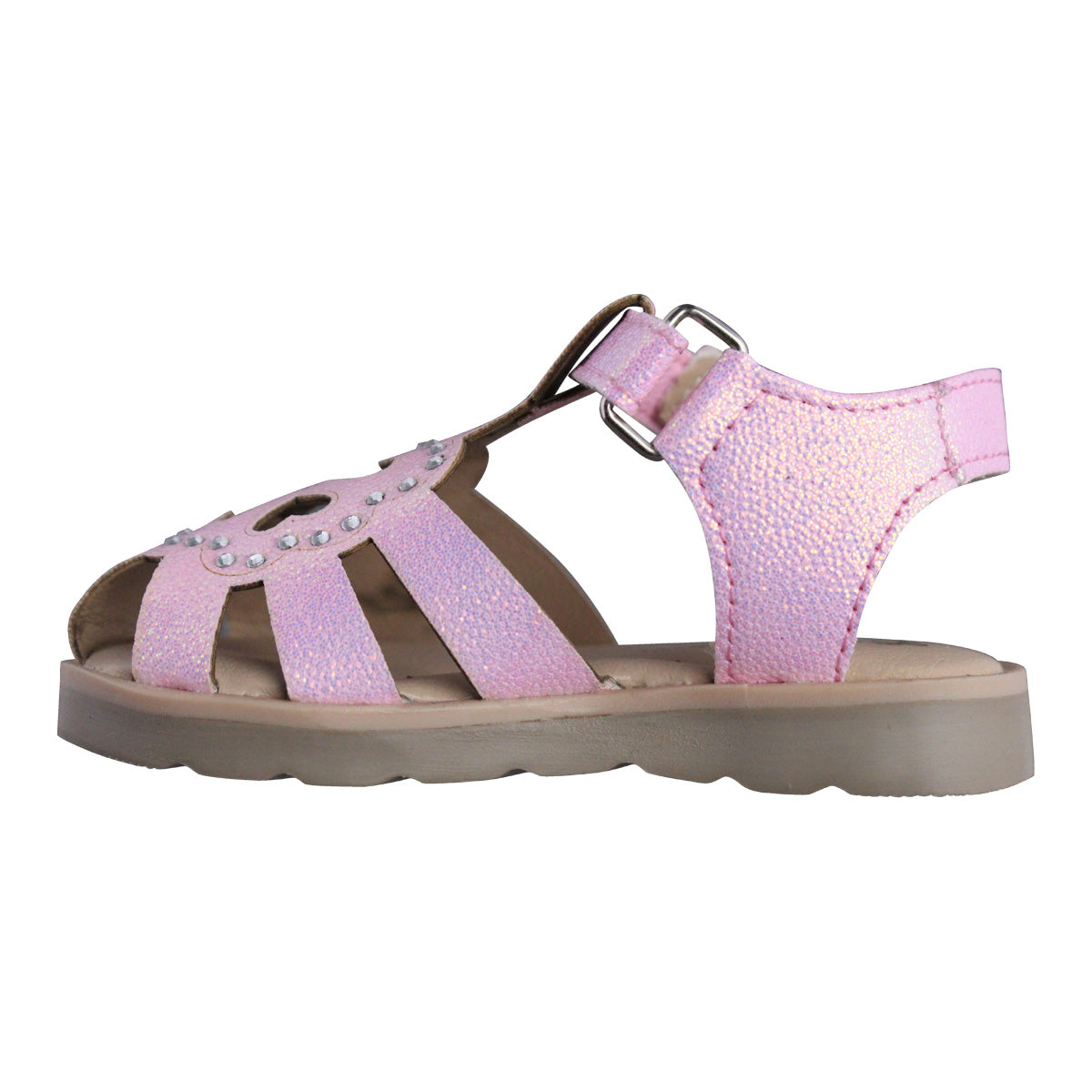 Sandalia Niña 20520 Rosa Brillos