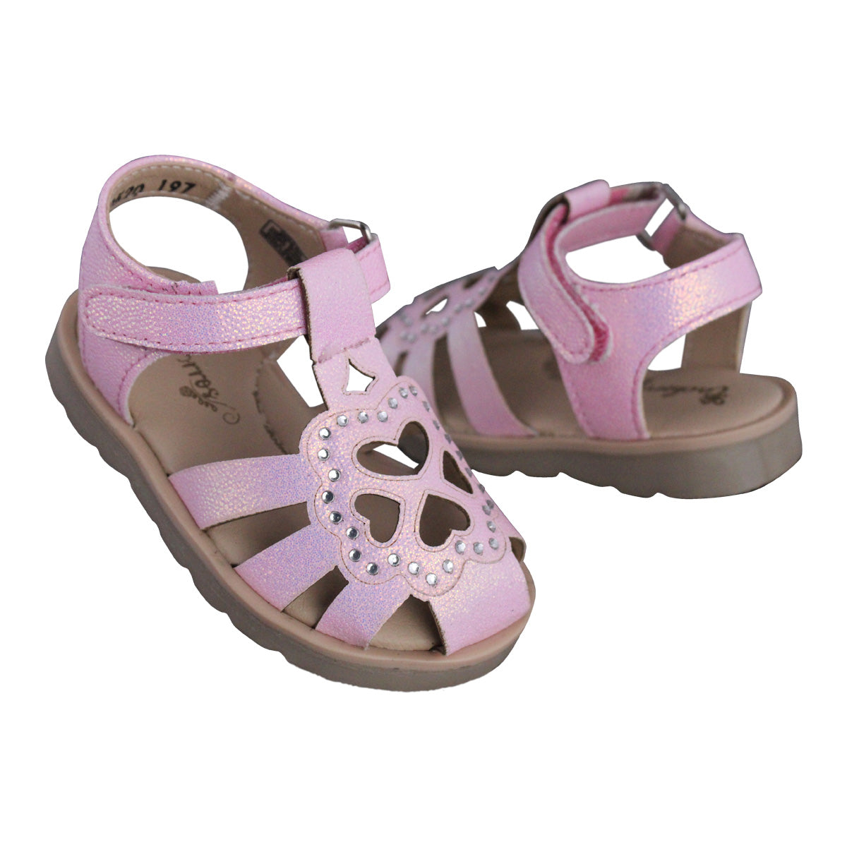 Sandalia Niña 20520 Rosa Brillos