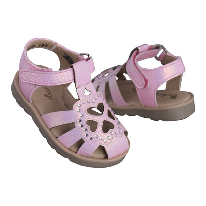 Sandalia Niña 20520 Rosa Brillos