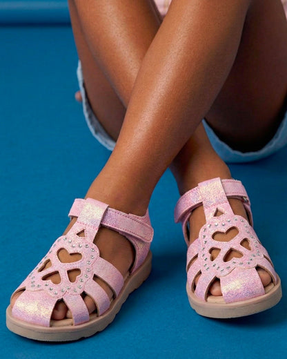 Sandalia Niña 20520 Rosa Brillos