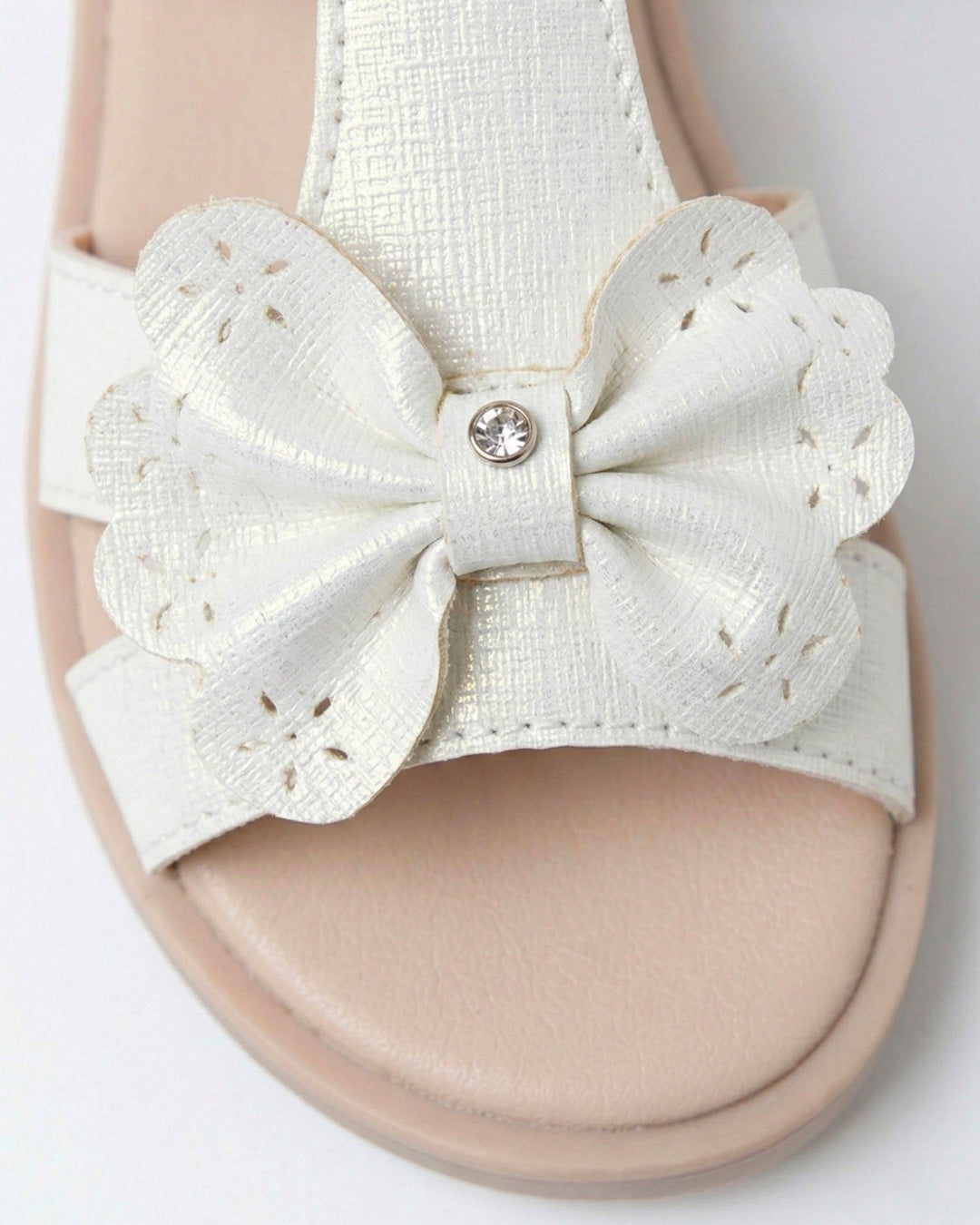 Sandalia Niña 20592 Beige con Moño