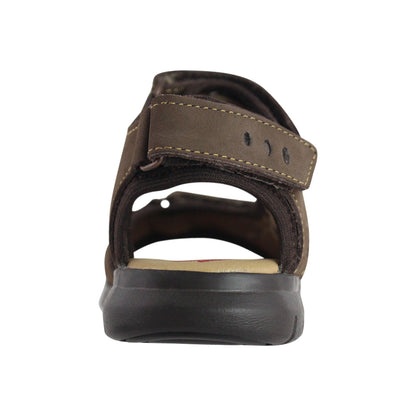 Sandalia Niño 2545 Piel Nuez doble Velcro