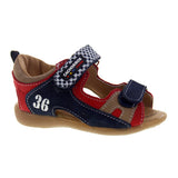 Sandalia niño 2550 marino con doble velcro