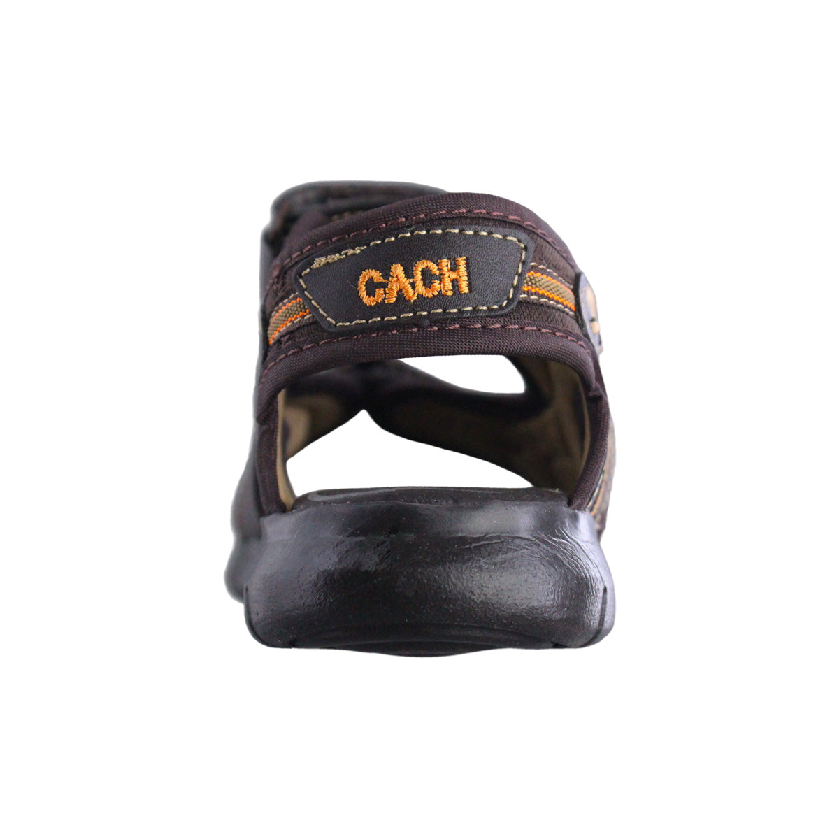 Sandalia Niño 2570 Piel Café Doble Velcro