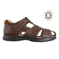 Sandalia Hombre 2666 Piel Café