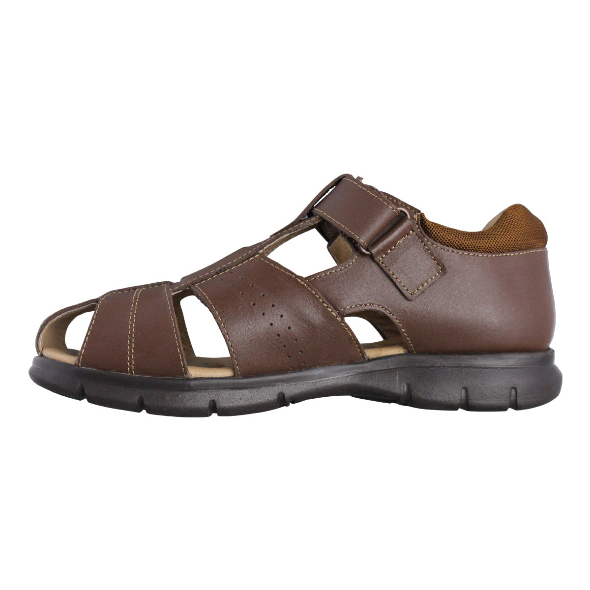 Sandalia Hombre 2666 Piel Café