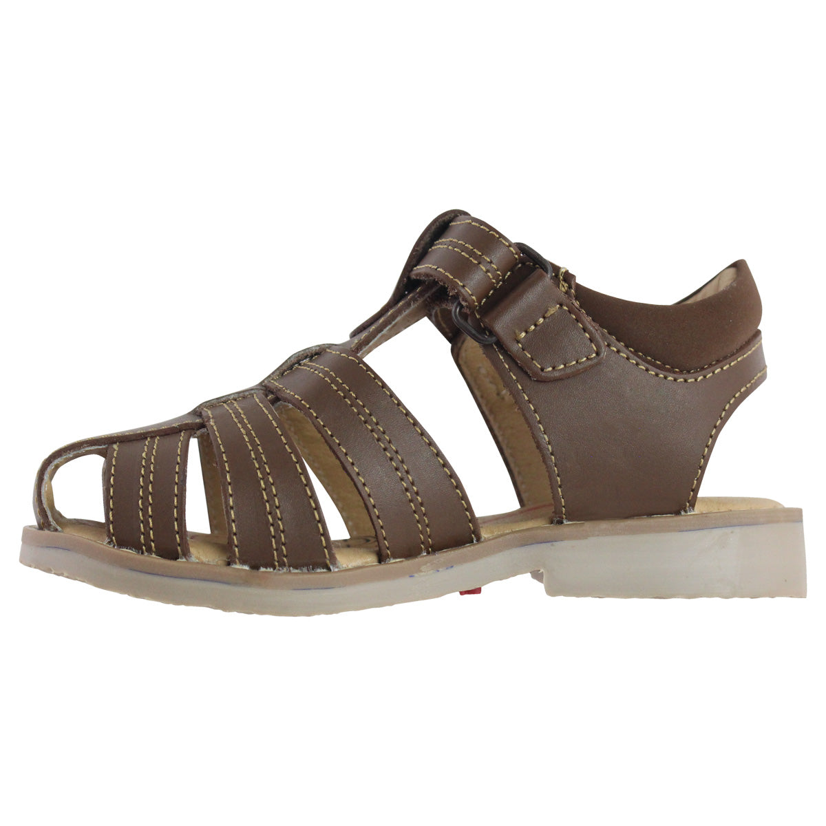 Sandalia Niño 2825 Piel Nuez con Velcro