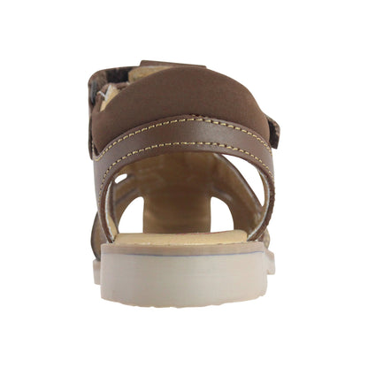Sandalia Niño 2825 Piel Nuez con Velcro