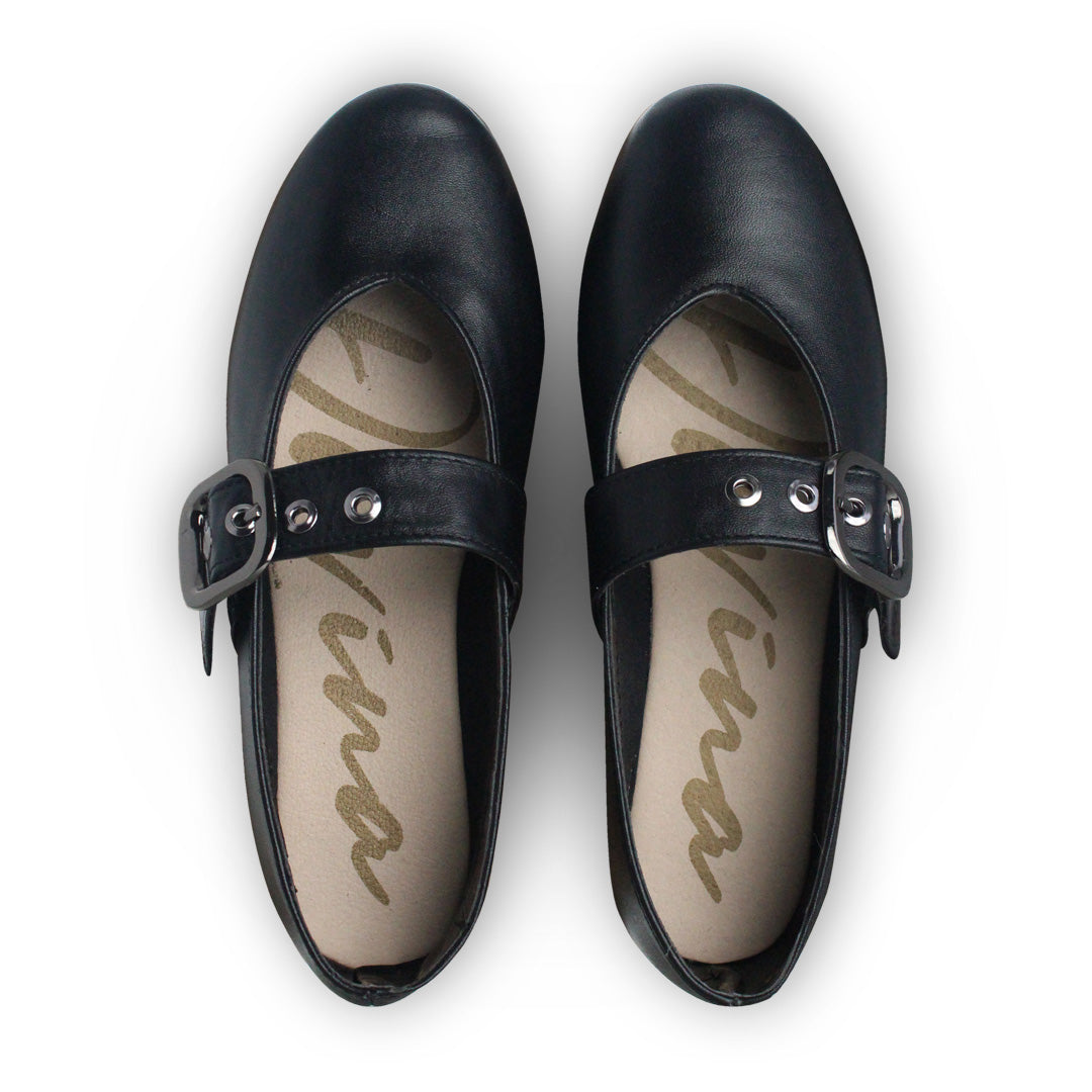 Zapato Escolar 30115 Piel Negro