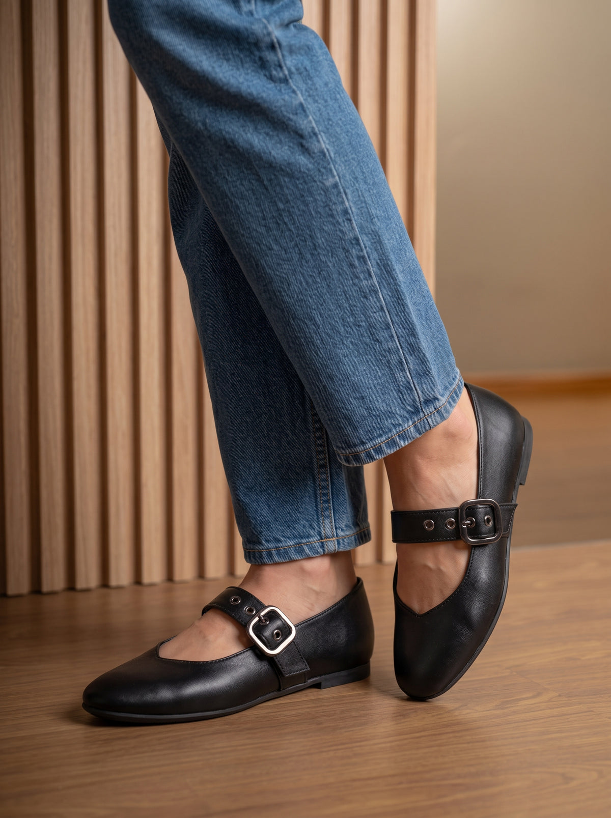 Zapato Escolar 30115 Piel Negro