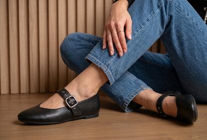 Zapato Escolar 30115 Piel Negro