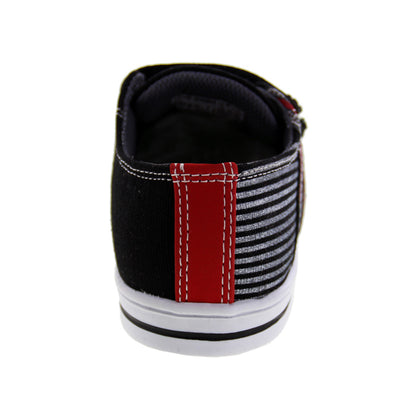 Tenis Niño 315 Lona Negro Doble Velcro