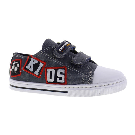 Tenis Casual de Niño 316 Azul con Velcro