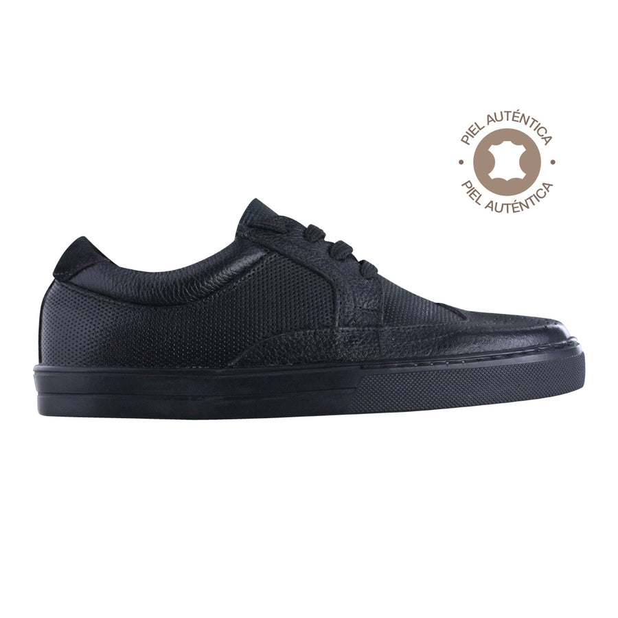 Tenis Caballero 32030 Piel Negro
