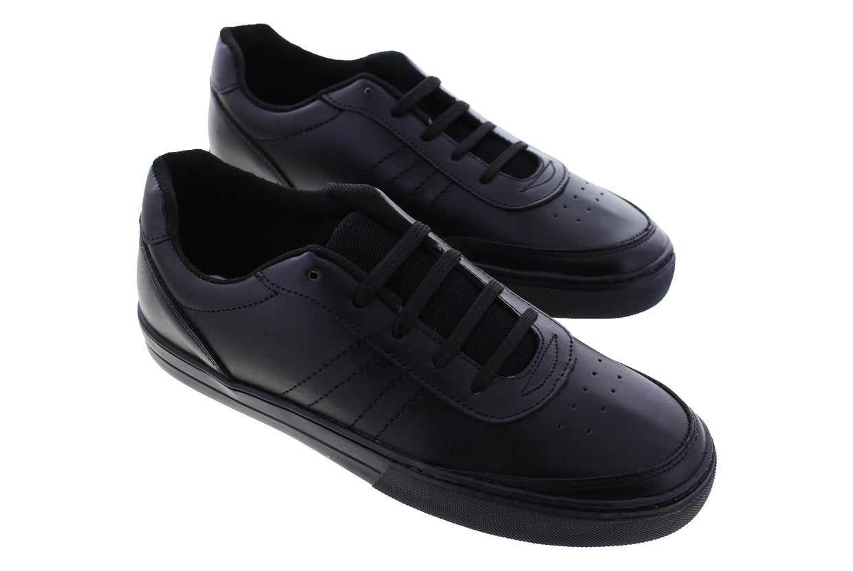 Tenis 32063 Piel Negra