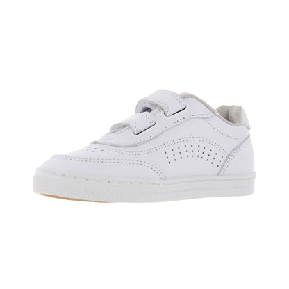 Tenis Escolar 32072 Piel Blanco